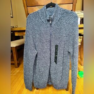 NWT BR Men’s Zipper Sweater Cardigan